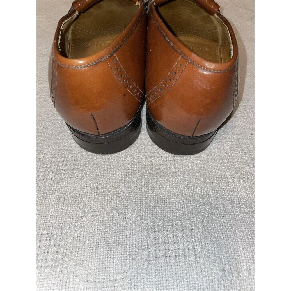 Johnston & Murphy Optima Men’s Dress Shoes Size 10.5 D Brown Leather Business